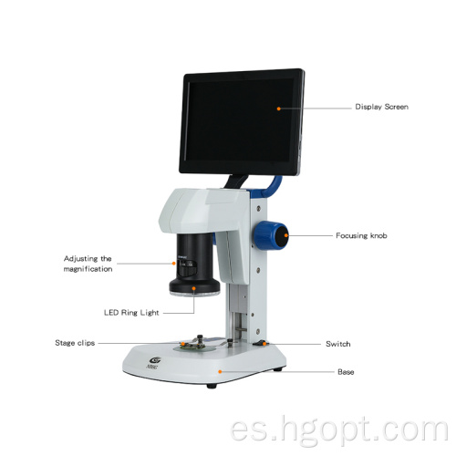 Microscopio digital SDM de nueva llegada con pantalla LCD